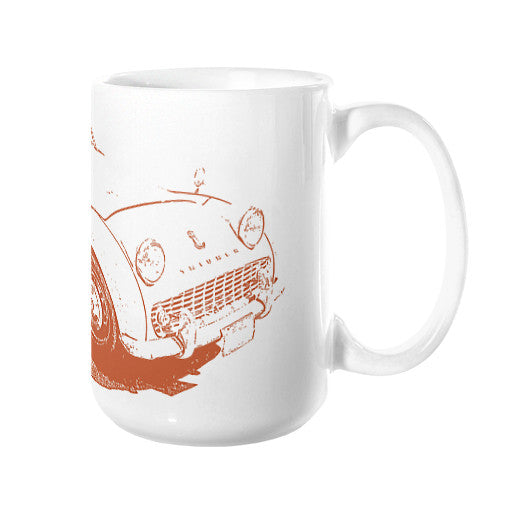 1960 Triumph TR3 Roadster Coffee Mug  Rachel Jensen Designs