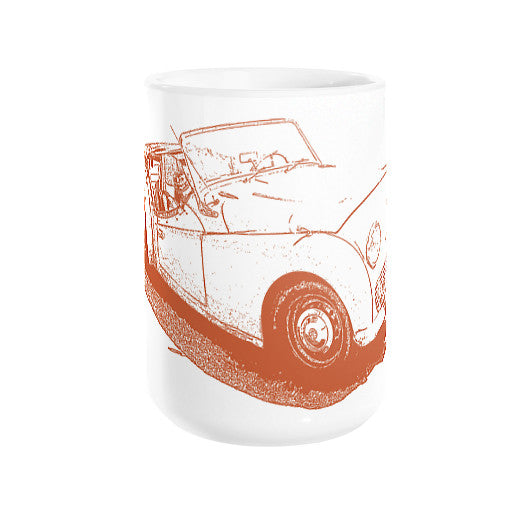 1960 Triumph TR3 Roadster Coffee Mug  Rachel Jensen Designs