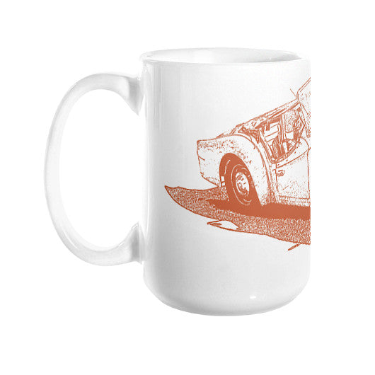 1960 Triumph TR3 Roadster Coffee Mug  Rachel Jensen Designs