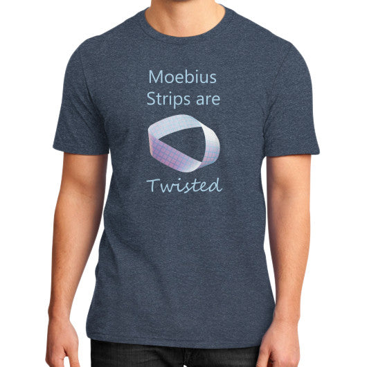 Moebius Tee Heather navy Rachel Jensen Designs