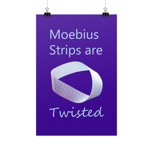 Moebius Vertical Fine Art Prints (Posters)  Rachel Jensen Designs