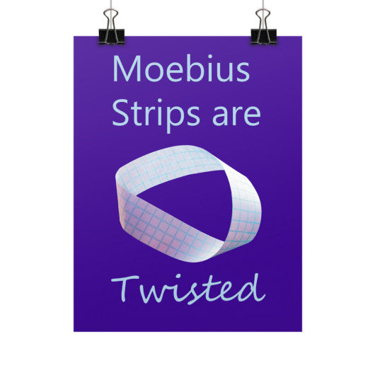 Moebius Vertical Fine Art Prints (Posters)  Rachel Jensen Designs