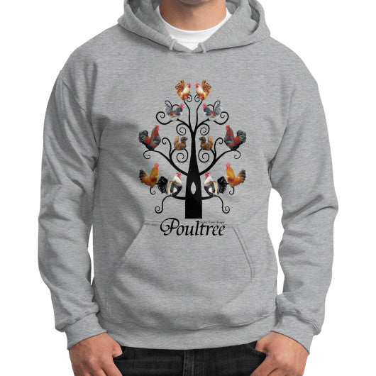 Poultree Gildan Hoodie Sport grey Rachel Jensen Designs