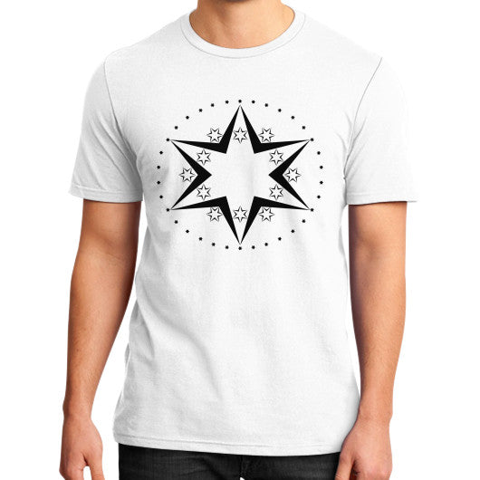 Stars Graphic Tee White Rachel Jensen Designs