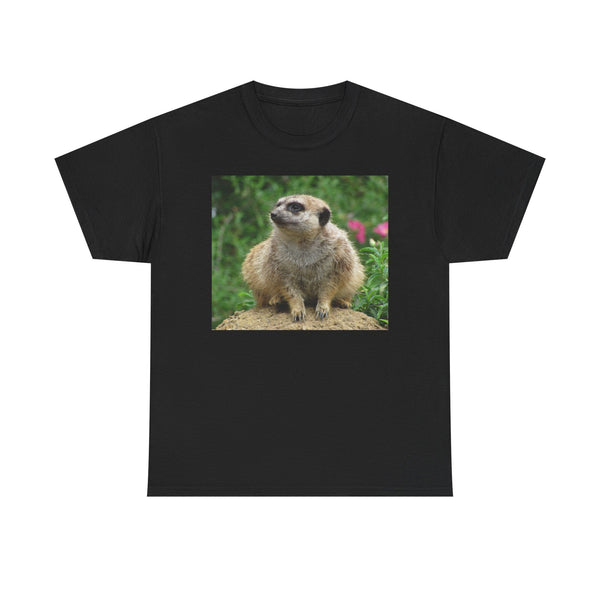 Meerkat Photo Tee – Cute Wildlife Graphic T-Shirt