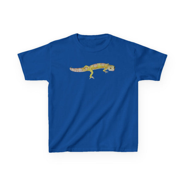 Albino Leopard Gecko Kids Tee - Cute Lizard Shirt for Children