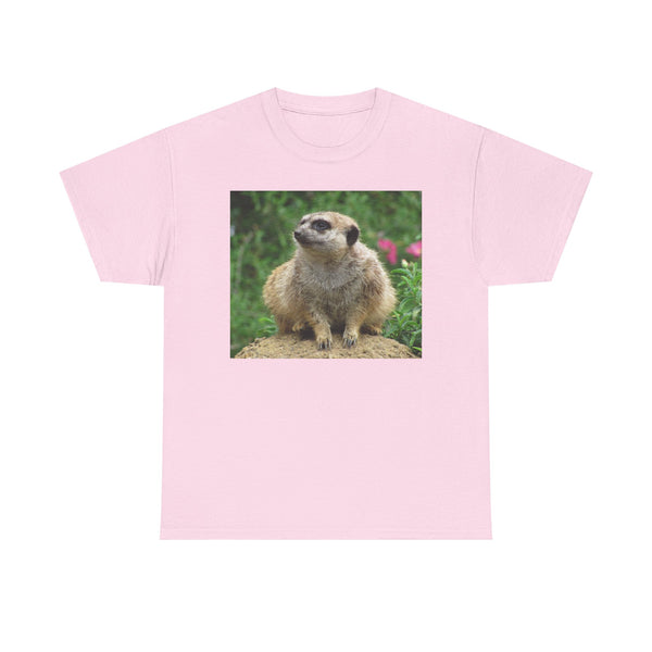 Meerkat Photo Tee – Cute Wildlife Graphic T-Shirt