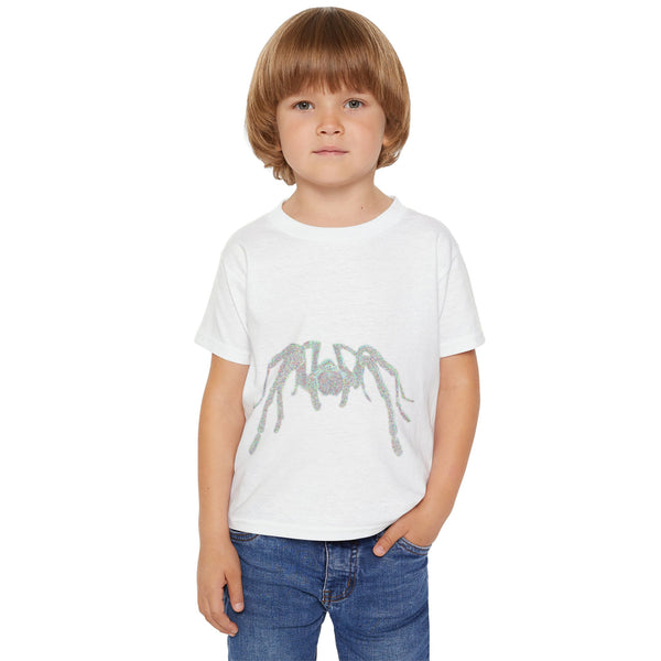 Tarantula Toddler T‑Shirt — Cute Pastel Spider Graphic Tee for Kids