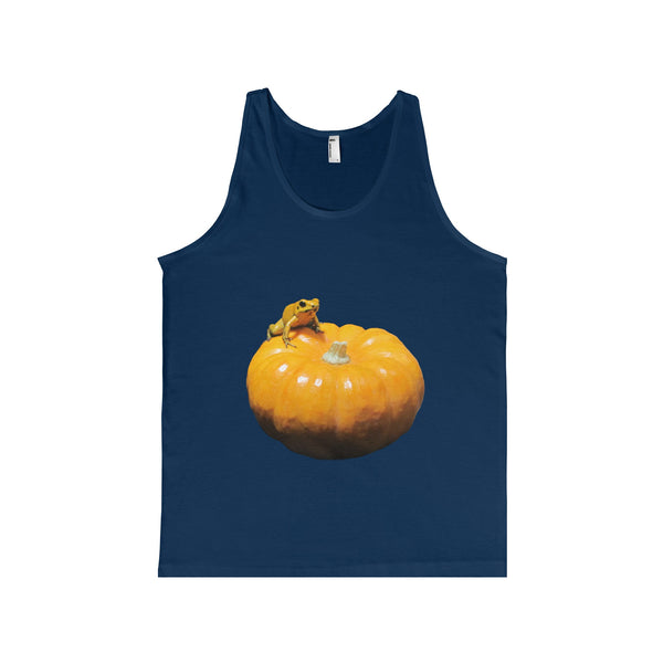 Halloween Golden Dart Frog Unisex Fine Jersey Tank