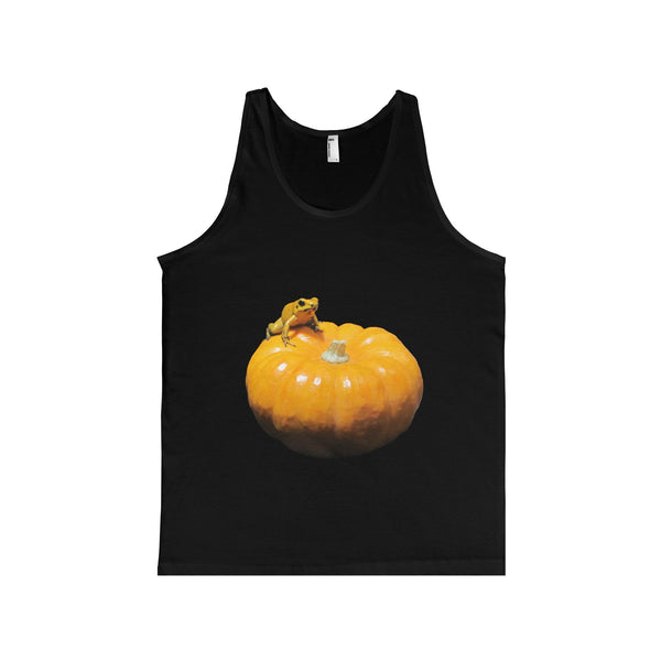 Halloween Golden Dart Frog Unisex Fine Jersey Tank