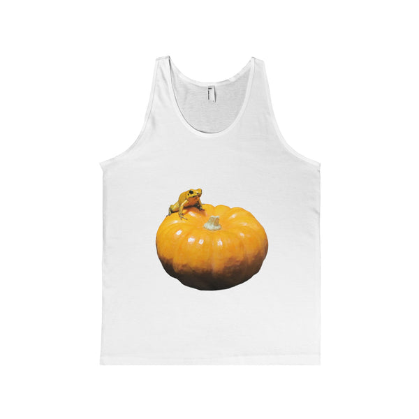 Halloween Golden Dart Frog Unisex Fine Jersey Tank