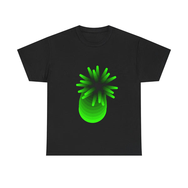 Abstract Green Anemone T-Shirt