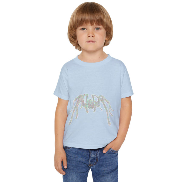 Tarantula Toddler T‑Shirt — Cute Pastel Spider Graphic Tee for Kids