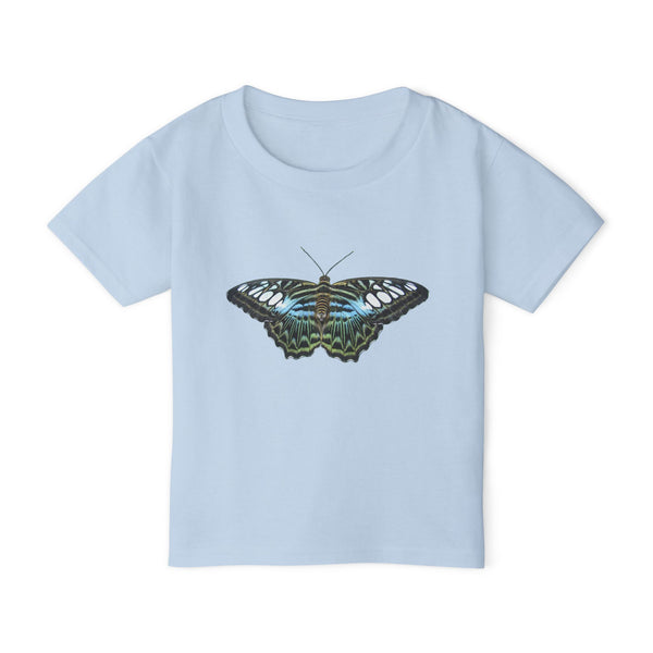 Blue Clipper Butterfly Toddler T-Shirt —  Cute Nature Tee for Kids