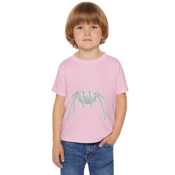 Tarantula Toddler T‑Shirt — Cute Pastel Spider Graphic Tee for Kids