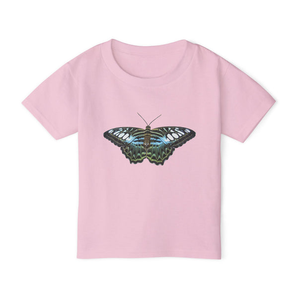 Blue Clipper Butterfly Toddler T-Shirt —  Cute Nature Tee for Kids