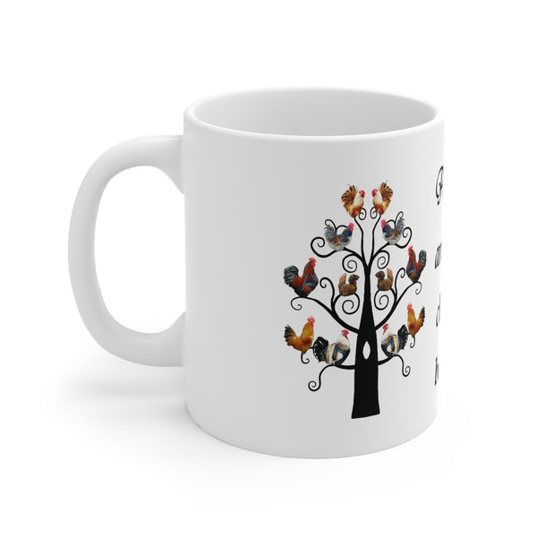 Poultree Pun Chicken Mug 11oz