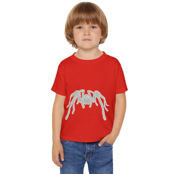 Tarantula Toddler T‑Shirt — Cute Pastel Spider Graphic Tee for Kids