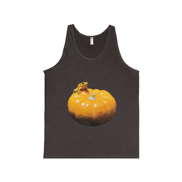 Halloween Golden Dart Frog Unisex Fine Jersey Tank