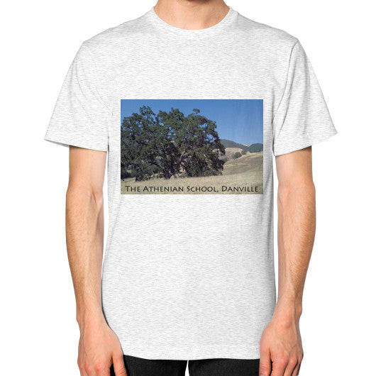 Athenian Oak Unisex T-Shirt Ash grey Rachel Jensen Designs