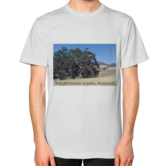 Athenian Oak Unisex T-Shirt Silver Rachel Jensen Designs