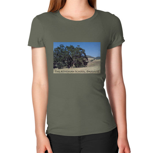 Athenian Oak Women's T-Shirt Lieutenant Rachel Jensen Designs
