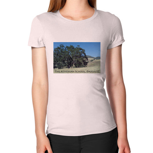 Athenian Oak Women's T-Shirt Light pink Rachel Jensen Designs