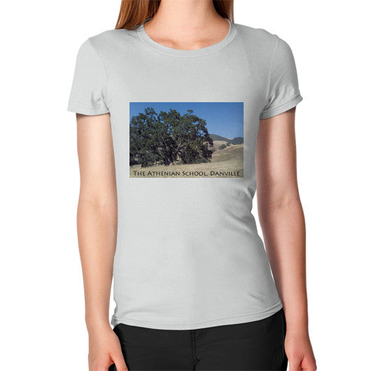 Athenian Oak Women's T-Shirt Silver Rachel Jensen Designs
