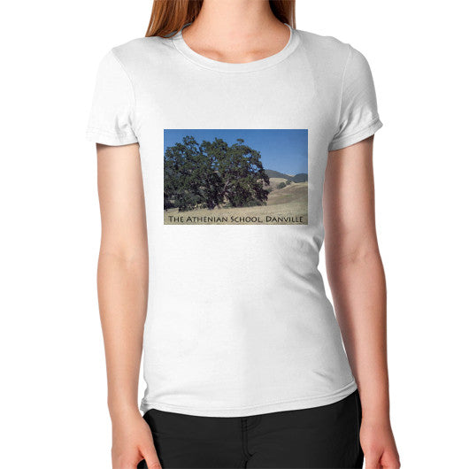 Athenian Oak Women's T-Shirt White Rachel Jensen Designs