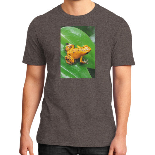Bastimentos Pumilio Dart Frog with Clutch Tee Heather brown Rachel Jensen Designs