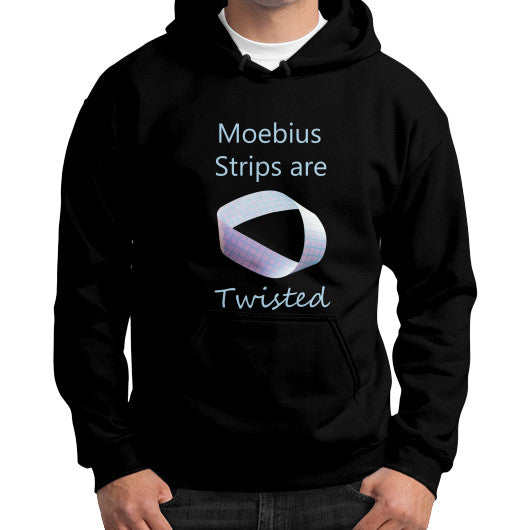 Moebius Gildan Hoodie Black Rachel Jensen Designs