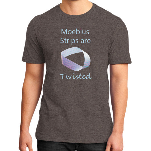 Moebius Tee Heather brown Rachel Jensen Designs