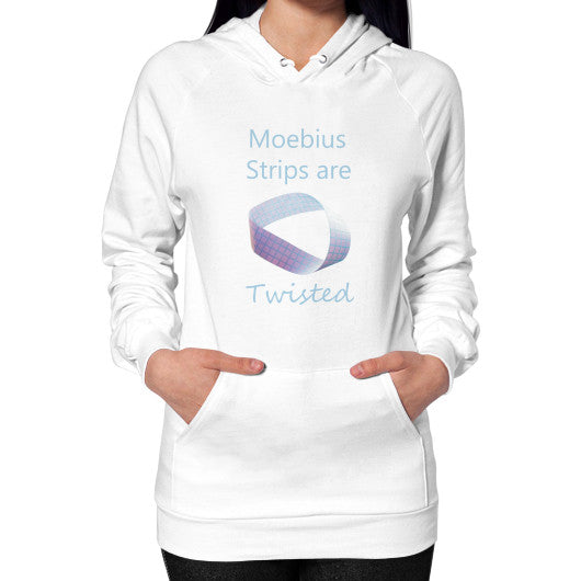 Moebius Unisex Hoodie White Rachel Jensen Designs