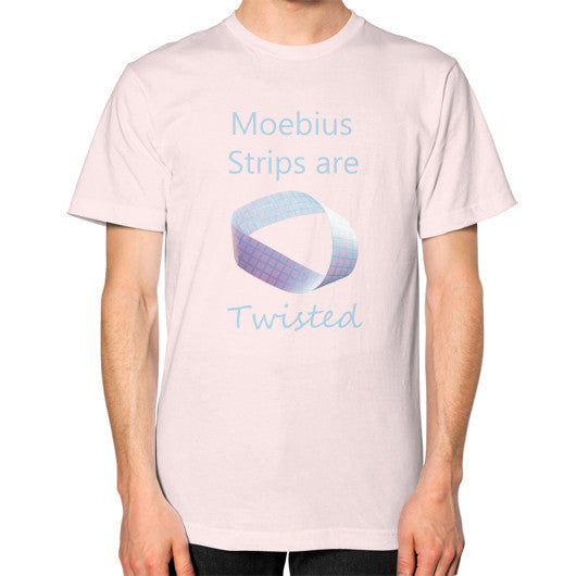 Moebius Unisex T-Shirt Light pink Rachel Jensen Designs