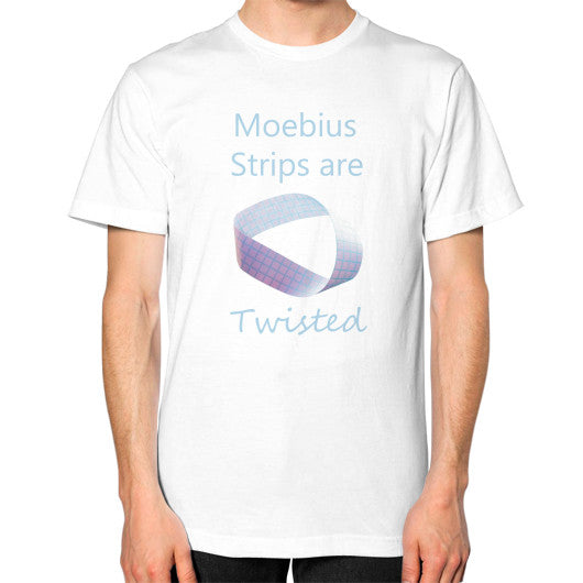 Moebius Unisex T-Shirt White Rachel Jensen Designs