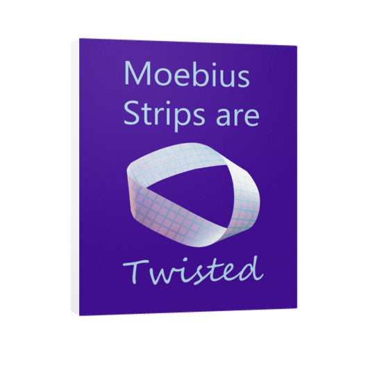 Moebius Vertical Canvas  Rachel Jensen Designs