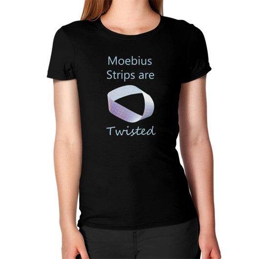 Moebius Women's T-Shirt Black Rachel Jensen Designs