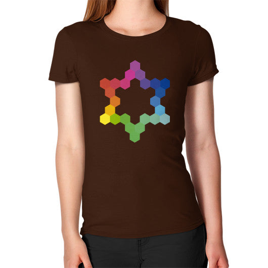 Moebius Women's T-Shirt Brown Rachel Jensen Designs