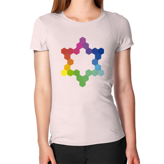 Moebius Women's T-Shirt Light pink Rachel Jensen Designs