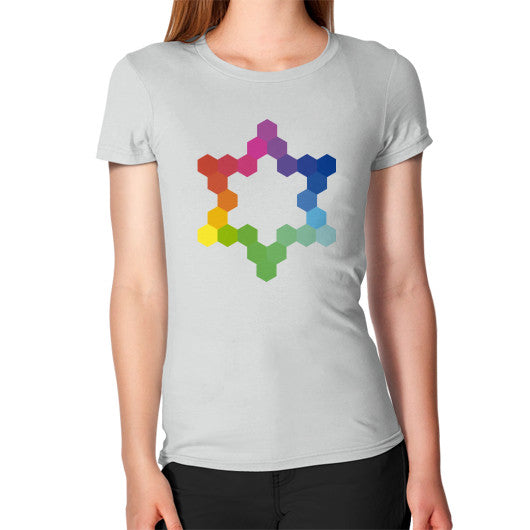 Moebius Women's T-Shirt Silver Rachel Jensen Designs