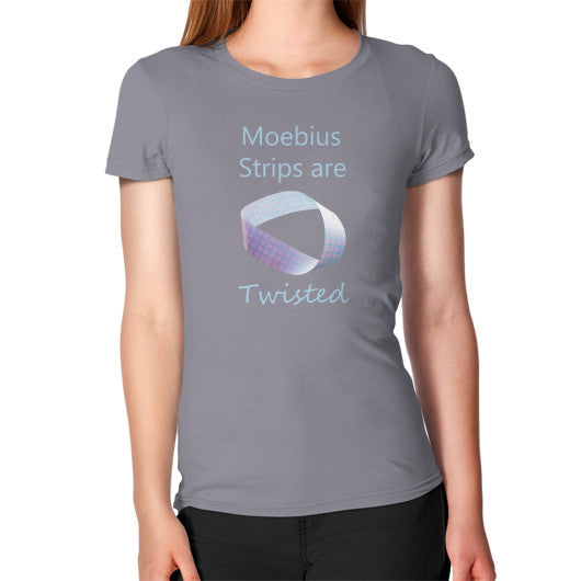 Moebius Women's T-Shirt Slate Rachel Jensen Designs