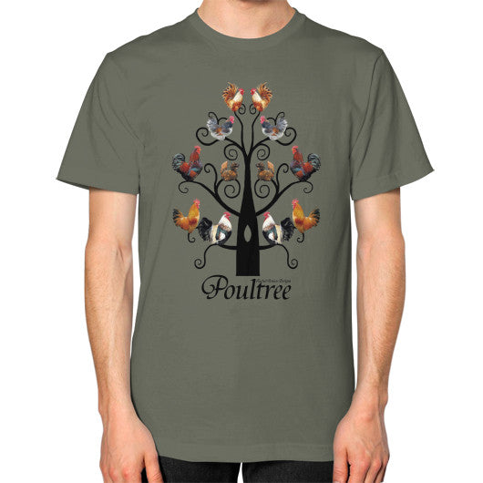 Poultree Unisex T-Shirt Lieutenant Rachel Jensen Designs