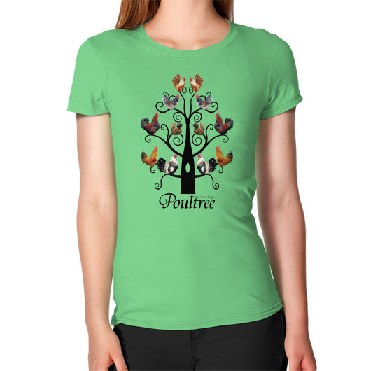 Poultree Women's T-Shirt Grass Rachel Jensen Designs