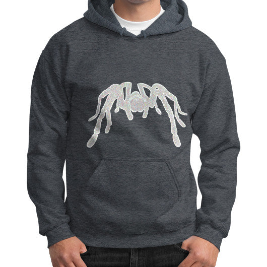 Tarantula Gildan Hoodie Dark heather Rachel Jensen Designs