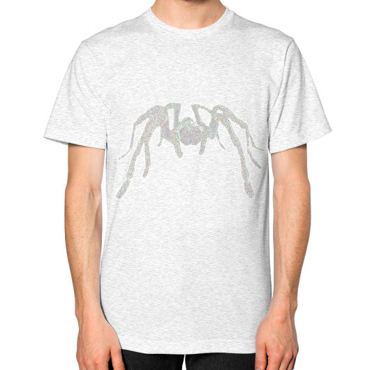 Tarantula Unisex T-Shirt Ash grey Rachel Jensen Designs