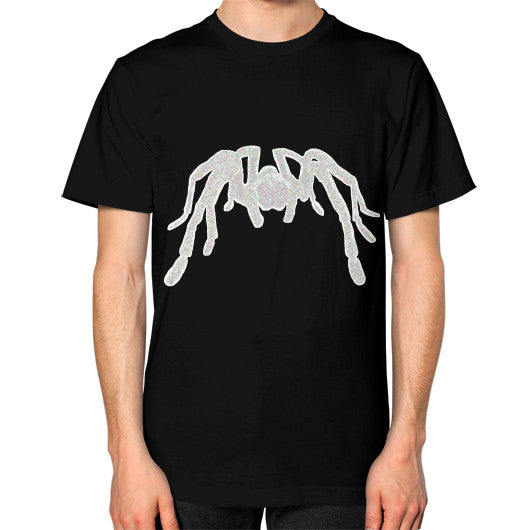 Tarantula Unisex T-Shirt Black Rachel Jensen Designs