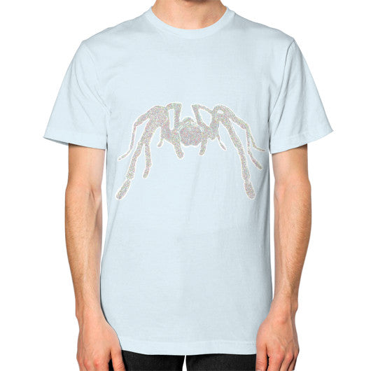 Tarantula Unisex T-Shirt Light blue Rachel Jensen Designs