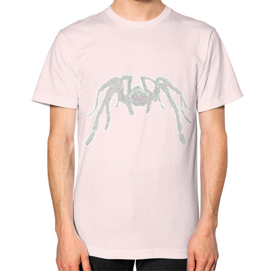 Tarantula Unisex T-Shirt Light pink Rachel Jensen Designs