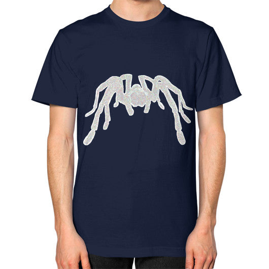 Tarantula Unisex T-Shirt Navy Rachel Jensen Designs