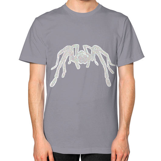 Tarantula Unisex T-Shirt Slate Rachel Jensen Designs